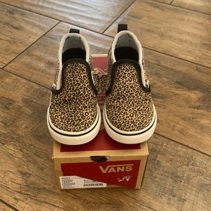 Vans Leopard Black